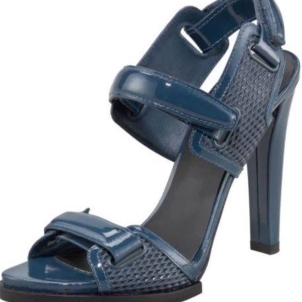 Alexander Wang Emina Blue Heels, Size EU 35